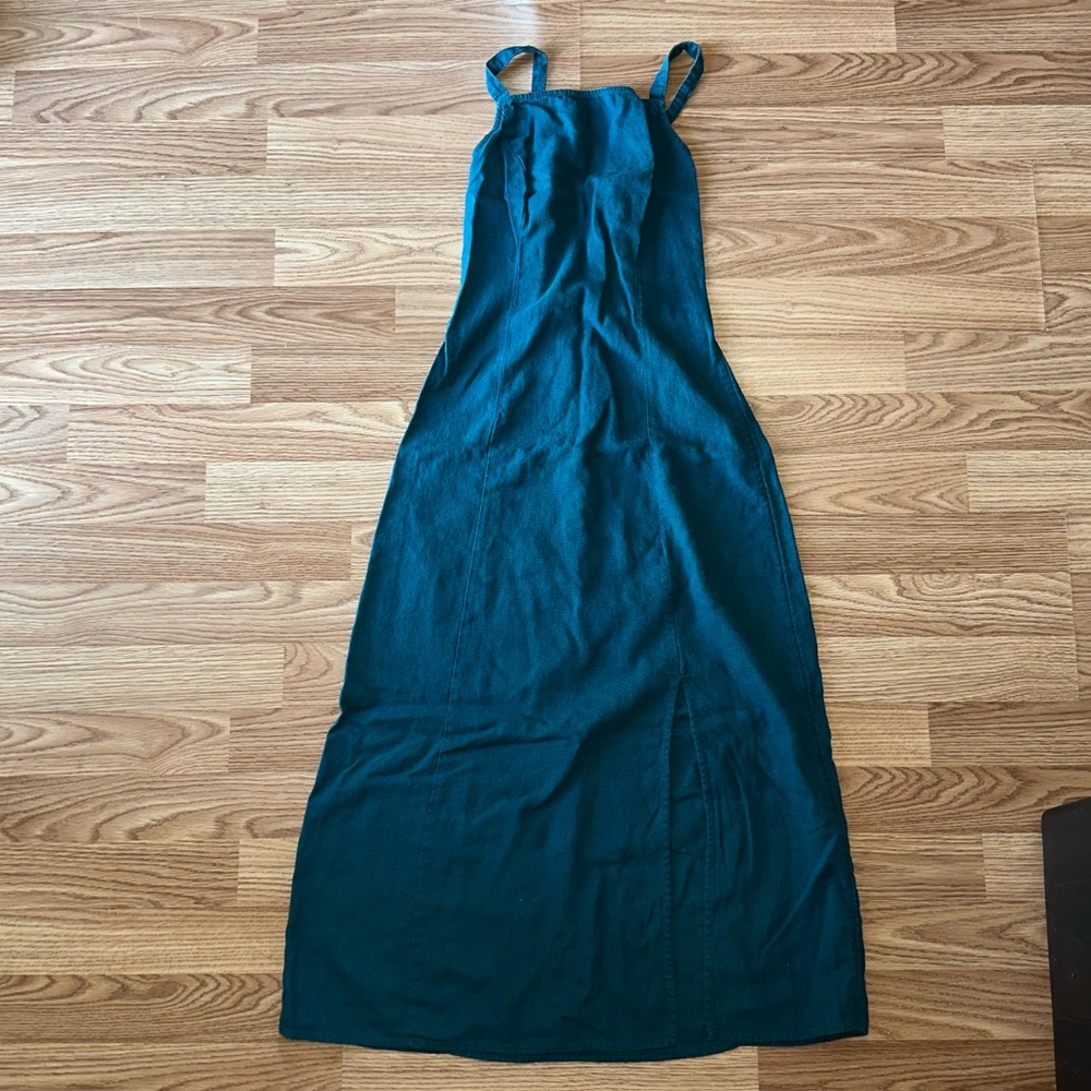 Old Navy Teal Maxi Dress Emerald